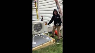 Mini Split System Installation by Vortechs HVAC Inc [upl. by Wat]