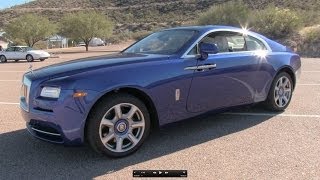 2014 RollsRoyce Wraith Start Up Exhaust Test Drive and In Depth Review [upl. by Yael]