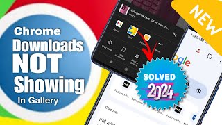 Chrome Download Not Showing in Gallery  Here is the Solution [upl. by Koh]