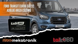 Ford Transit Euro 6 SID212 EVO Adblue Dpf Arıza Çözümü [upl. by Cope189]