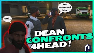 Dean Quincy Confronted 4Head for Cheating Lovemore Out of Money in GTA RP Nopixel [upl. by Neeron]