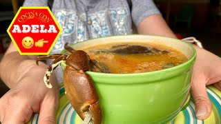 ☘️ Sopa de cangrejo salvadoreña [upl. by Hylton113]