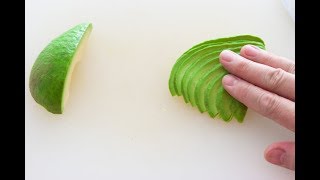 How to fan an avocado like a PRO [upl. by Wolenik]