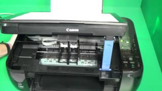 Canon ink cartridges with printhead not recognized missing damage low level common problems [upl. by Kimberley]