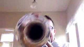 circular breathing on trumpet [upl. by Symer]