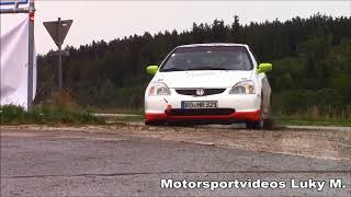 Wechselland Rallye 2018 Honda Civic Type R Hansi Retzer Lisa Holzer [upl. by Collins101]