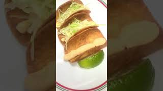 Quick Chicken Tacos with sauce🥰myart [upl. by Bride]