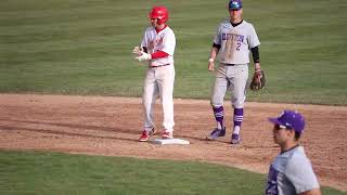 Otterbein Baseball Defeats Bluffton in 2023 Home Opener [upl. by Coltin]