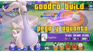 Goodra pega y aguanta muchisimo con esta build Pokémon Unite [upl. by Neukam]