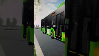 Autobuzul Mercedes Benz Citaro Hybrid 7094 pe linia 335  Transit Tech [upl. by Isnyl]