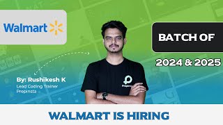 Walmart Sparkathon Challenge for 2024 amp 2025 Batch Passouts [upl. by Gaylene]