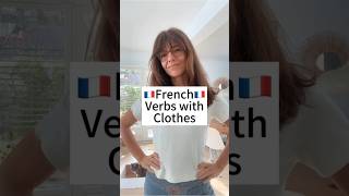 French verbs with clothes [upl. by Ettenirt]