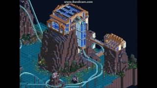 Roller Coaster Tycoon 2  Dueling Coasters  Littoral Ledges [upl. by Ahcsim885]