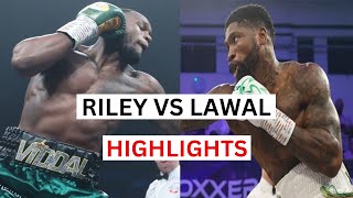 Viddal Riley vs Mikael Lawal Highlights amp Knockouts [upl. by Sall]