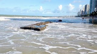 PRAIA DE BOA VIAGEM NESTA TARDE VEJA O QUE ACONTECEU RECIFE REGIÃO NORDESTE DO BRASIL [upl. by Enelad]