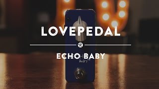 Lovepedal Echo Baby  Reverb Demo Video [upl. by Prud]