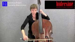 PONTICELLO  SUL PONT Bowing Style for DOUBLE BASS  Upright Double Bass Tips and Techniques [upl. by Pironi]