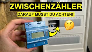 Zwischenzähler anschließen einfach erklärt  Elektro Zähler nachrüsten Wallbox  Eltako DSZ15DZMOD [upl. by Justinn]