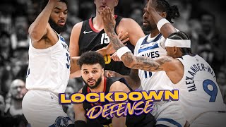 A LEGENDARY Defensive Performance by the Timberwolves 🔒⬇  2024 WCSF Game 2 vs Nuggets [upl. by Lucic]