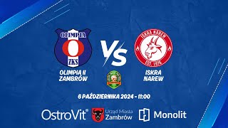 Olimpia II Zambrów  Iskra Narew LIVE  transmisja na żywo [upl. by Cleland]