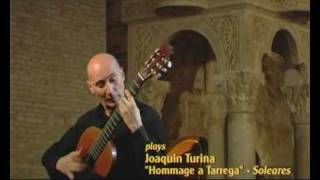 Sandro Torlontano classical guitar plays Turina Hommage a Tarrega  Soleares [upl. by Sharona76]