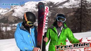 Test ski Nordica Enforcer 2012 par Freeride Attitude [upl. by Imhskal167]