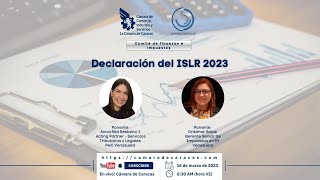 Impuesto Sobre La Renta ISLR  2023 [upl. by Sorenson409]