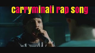 Charas ganja mereko pyara  Aye Rupali  carryminati rap song bettle [upl. by Letnohs730]