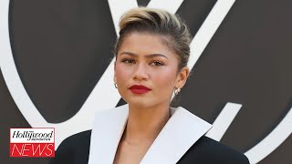 Zendaya Teases Euphoria Season 3 Time Jump  THR News [upl. by Zullo]