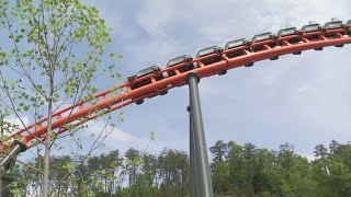 First riders rave about new Big Bear Mountain at Dollywood [upl. by Holtz]