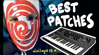 I found the BEST SOUNDS for the MINILOGUE XD [upl. by Lynnell]