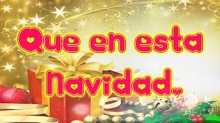 Que en esta Navidad Mensajes para Tarjetas de Navidad Frases Bonitas para Saludo Navideño [upl. by Nylassej]