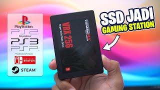 BYE BYE BATOCERA Buat Portable Gaming SSD Pakai PLAYNITE [upl. by Arrek667]