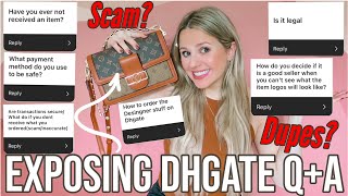 DHGATE SECRETS EXPOSED [upl. by Ursula]