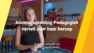 Sylke alumna opleiding Pedagogiek vertelt over haar beroep  hogeschool Windesheim [upl. by Janean543]