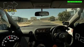 quotLife flashes before my eyesquot Honda Integra Bunbury Rallysprint 2024 [upl. by Nahgen]