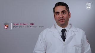 Pulmonary and Critical Care Specialist Matt Nobari MD [upl. by Nytsua]