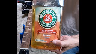 Fretboard Cleaning 101 Murphys Oil SoapSteel Wool Secret guitar [upl. by Kelley]