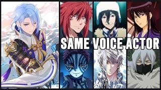 Genshin Impact KAMISATO AYATO Seiyuu quotAkira Ishidaquot in Anime Roles GuyAkazaKotarouNatori [upl. by Adraynek]