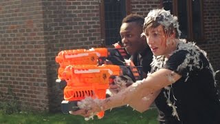 EPIC SIDEMEN NERF BATTLE [upl. by Bartko]