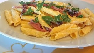 Garganelli speck e rucola [upl. by Au161]