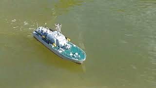 Ark Model 132 Vosper Perkasa Torpedo boat [upl. by Calendre]