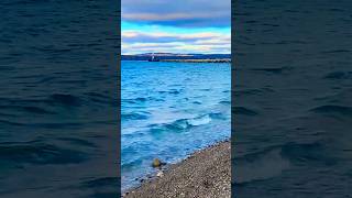 Beautiful Petoskey Michigan Shoreline petoskey michigantravel [upl. by Enelcaj]