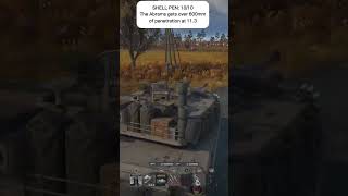 M1A1 “ClickBait” review youtube warthunder shorts gaming snail tank military [upl. by Clemmie980]