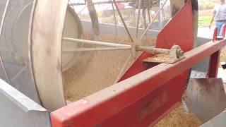 Soybean Harvest  Cleaning the Beans [upl. by Akeenat]