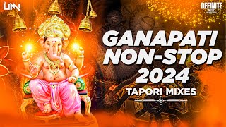 Nonstop Ganpati Tapori Mixes  Definite Music  DJ Umi  Nonstop Ganpati Song 2024 [upl. by Ataga]