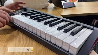 ICON ikeyboard 3nano 마스터키보드 개봉기 Midi controller [upl. by Zetrom]