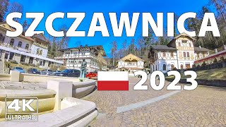 Szczawnica Poland Walking Tour ☀️ 4K Ultra HD – With Captions [upl. by Yrgoerg51]