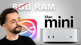 Mac Mini M4 to petarda i koniec MacBooków 8 GB RAM [upl. by Ecirpak]