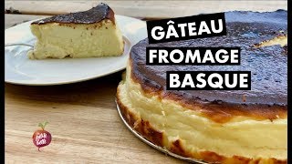 GÂTEAU AU FROMAGE BASQUE 🍮 Meilleur CHEESECAKE au monde La petite bette [upl. by Hashum80]